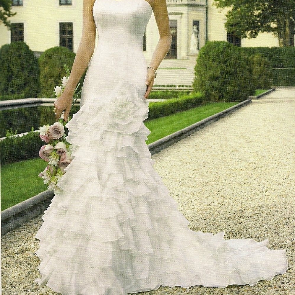 Wedding dress white
